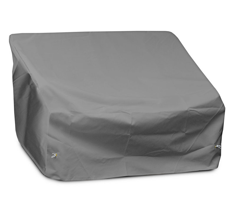 Weathermax™ Outdoor Patio Sofa Cover, Grey, 33" H  x 51" W x 33" D