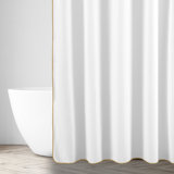 Bodrum Solid Color Shower Curtain