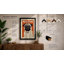 Geometric Pug Modern - Framed Print-1501521672-1501521668