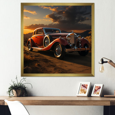 " Expressionist Vintage Car Spirit I "