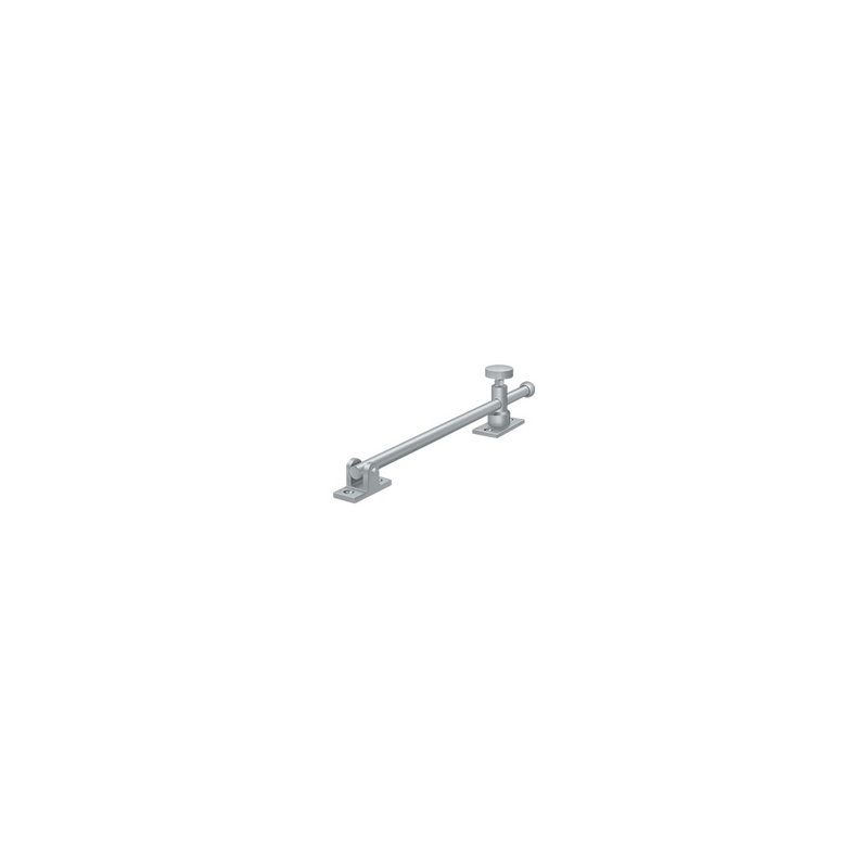 Deltana CSA10U15A 10" Casement Stay Adjuster; Antique Nickel Finish, Brushed Chrome