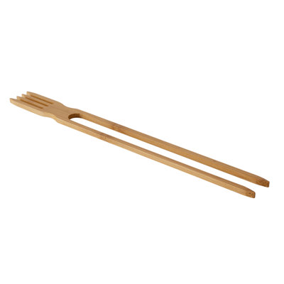 Restaurantware-10 Inch All-In-One Chopsticks With Fork, 100 Multi-Functional Chopstick Utensil Combo - Durable, Sustainable, Bamboo Fork Chopsticks, For Home, Travel, Or Take Out