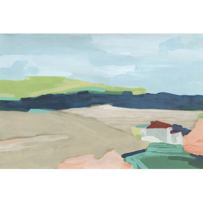 Colour Vista II by June Erica Vess - Wrapped Canvas Painting