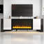 Crédence de rangement Takeo de l 68,1 po avec foyer électrique inclus-910020582