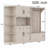 Hall Tree with storage and 4 hooks, storage cabinet-952419186