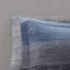 Édredon très grand rayé bleu marine 9 pièces avec draps en microfibre, jupe de taie décorative assortie et coussin décoratif