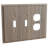 Double Switch And Outlet Combo - Red Oak-61697661