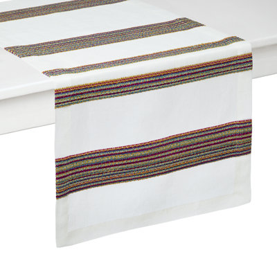 Maya Striped Table Runnner