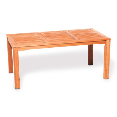 Adabpreet Rectangular Wood Outdoor Dining Table , cm W 90cm cm D