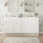 60" Double Bathroom Vanity Base Only-106891077