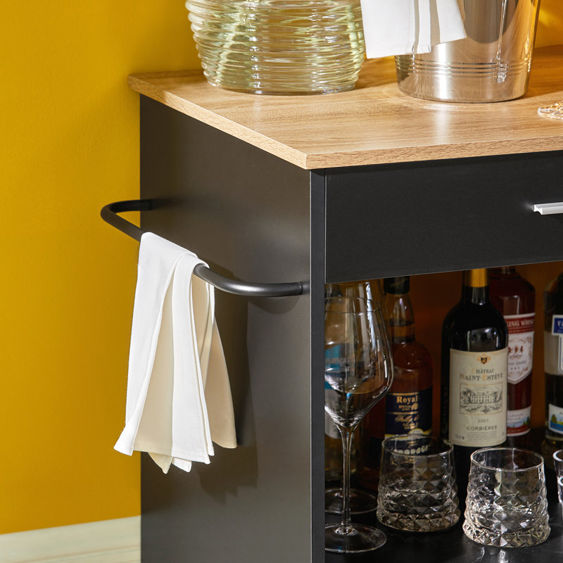 Ejvind Kitchen Trolley, Black