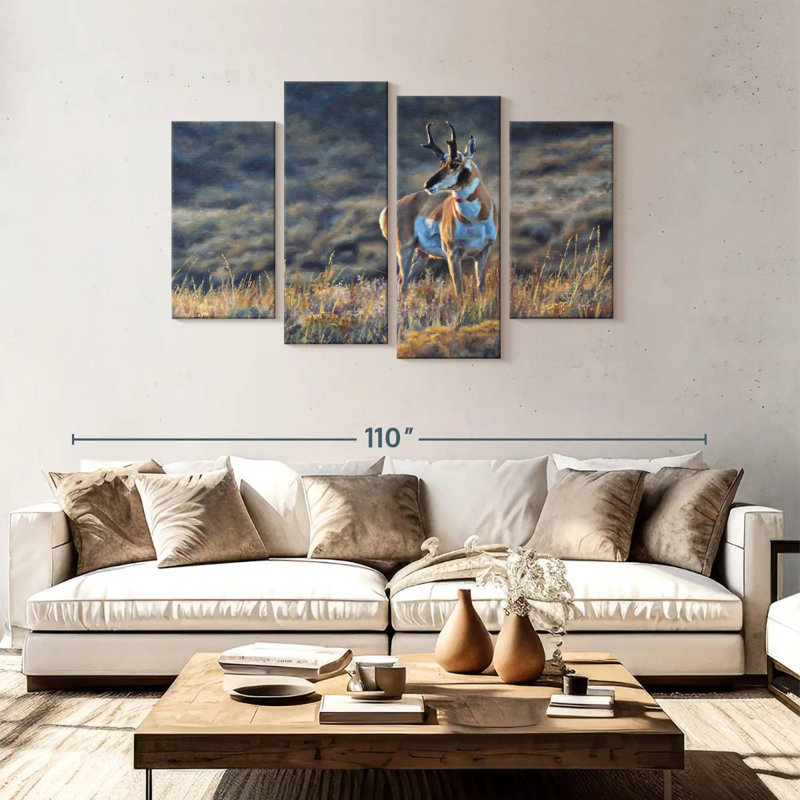 Brampt Pronghorn Pride, 48" H x 75" W