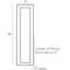 Ozona 1 - Light Flush Mounted Sconce