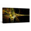 « large fractal », impression sur toile tendue en jaune-18440197