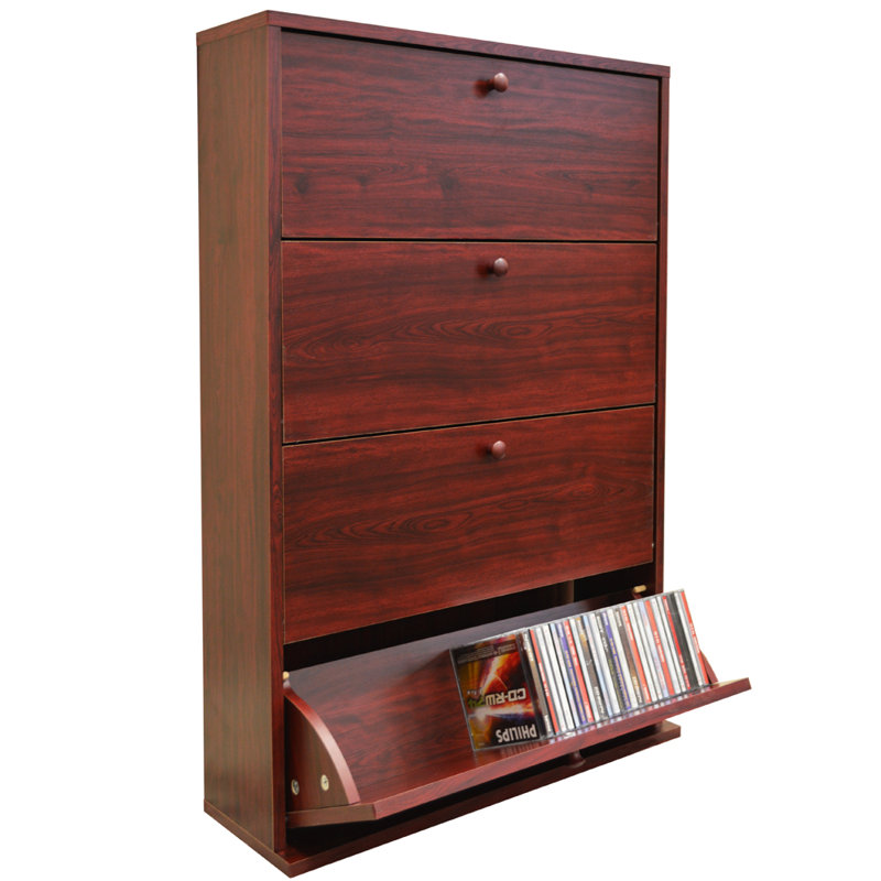 90cm H Media Cabinet, Mahogany