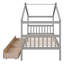 Lit maison en bois avec tiroirs, naturel-787244884-787244885