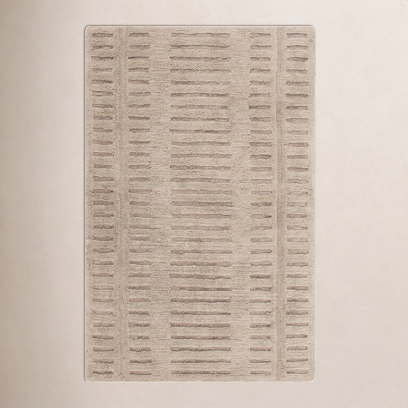Finlea Machine Washable Hand Tufted Area Rug, Rectangle 2' x 3'