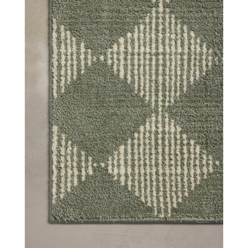 Lawrence Bath Mat, 1 pi 9 po x 2 pi 10 po, Brume / ivoire
