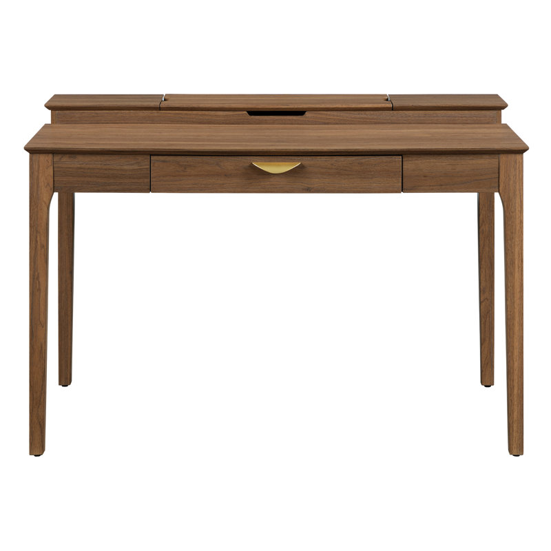 Bureau avec étagère de rangement Angelina