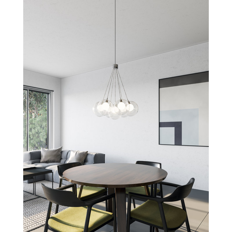 Bolla 7 - Light Glass LED Chandelier