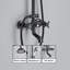 Wall Mounted Shower Faucet System Rainfall Shower Head With Tub Spout-1394505650