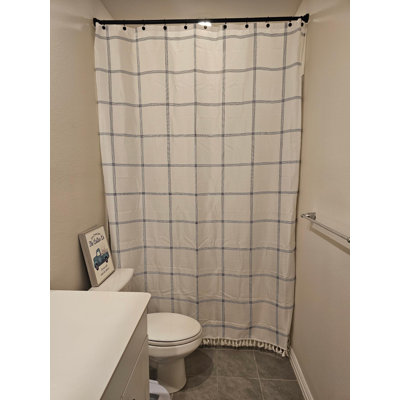 Anneaux de rideau de douche noirs en métal antirouille rond décoratif anneaux de douche pour tringles de douche de salle de bain, ensemble de 12 crochets solides robustes