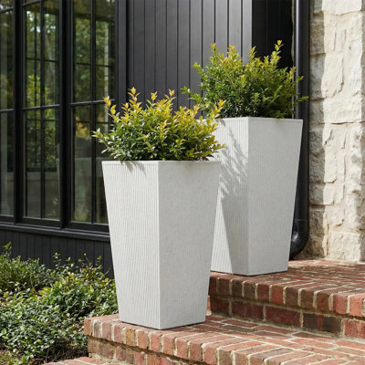 Pots de jardin décoratifs modernes pour l'intérieur et l'extérieur