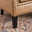 Ensemble de 2 fauteuils club en similicuir touffeté large Oscar-1042426882