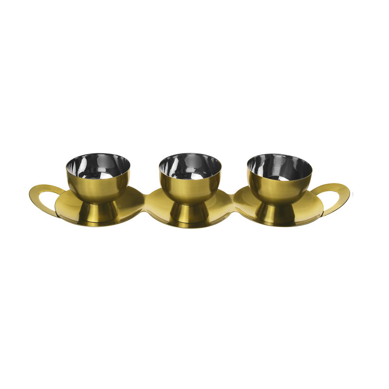 Wrought Studio™ Lynn Stainless Steel Condiment Server