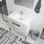 Ensemble meuble-lavabo double de 91 cm (36 po), meuble-lavabo simple avec lavabo en céramique, 2 portes et 1 tablette réglable-2144354407-2113142192