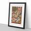 Romantic 18th Century Pattern by Albert Racinet - Picture Frame Painting Print-55762753-55762756