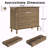 4-Drawer Chest with Solid Wood Foot-786218172