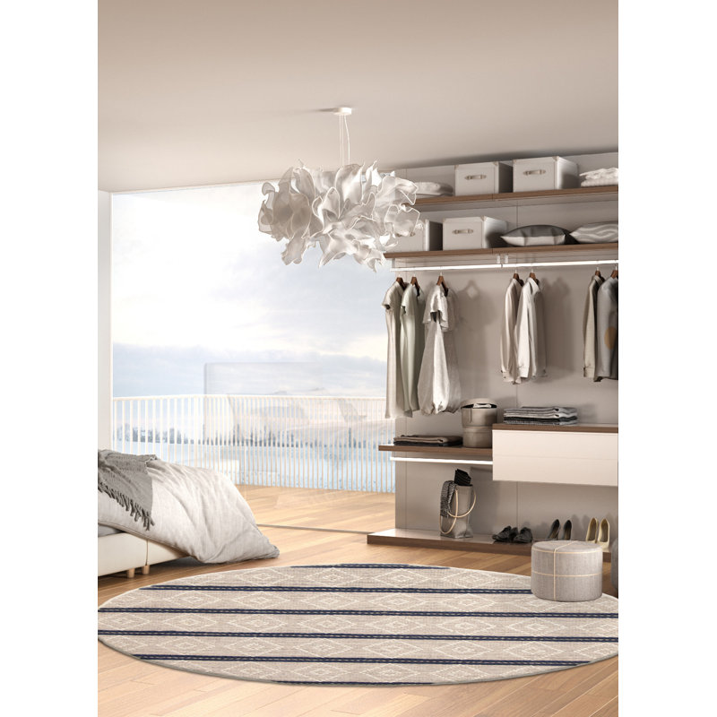 Tapis crème Sienna 4 pi 10 po x 4 pi 10 po