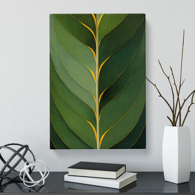 Ilyes Plant Leaf Vol.5 - Wrapped Canvas