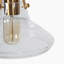 Luminaire suspendu grappe moderne 5 lumières avec verre bullé-523948316-523948318