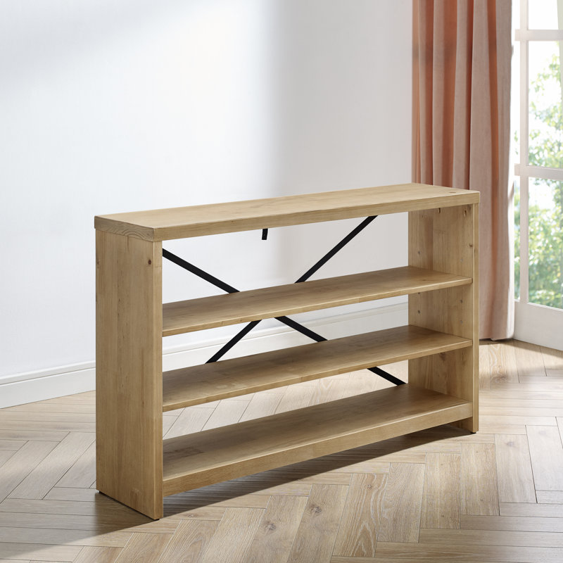 Namit 47'' Solid Wood Console Table, Brown