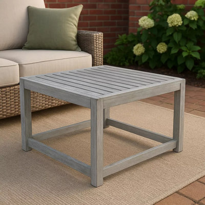 Table basse en aluminium Chelsea