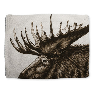 Napperon Moose Plume