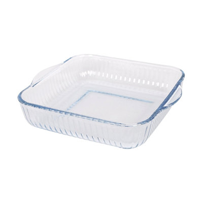 Argon Tableware - Optical Square Glass Oven Baking Dish