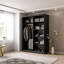 Sliding Wardrobe AURIS  with Gold Strips-1995101476