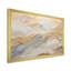«Beige And Gold Glacier Stone Art III - Abstract Shapes», reproduction d'art sur toile encadrée-1827450765-1827450761-1852840768