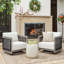 Chaises longues avec coussins Sereno-837918361