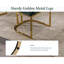 47cm H Velvet Upholstered Metal Accent-161890964