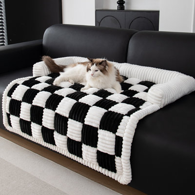 Lit pour chien en flanelle ultra-doux