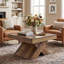 Cross Legs Coffee Table