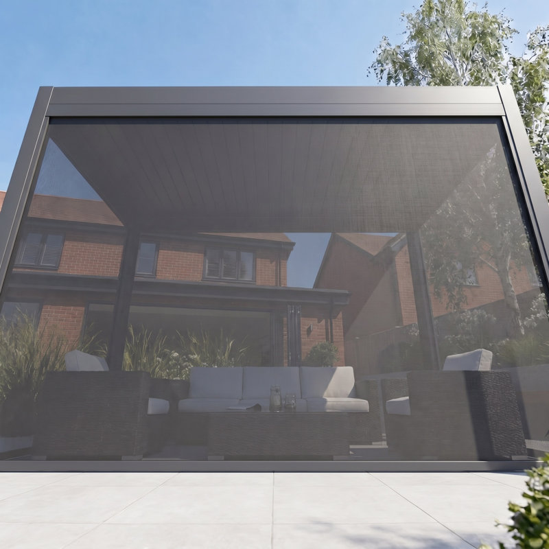 GRDN living Fabric Screen for Pergola, 4m