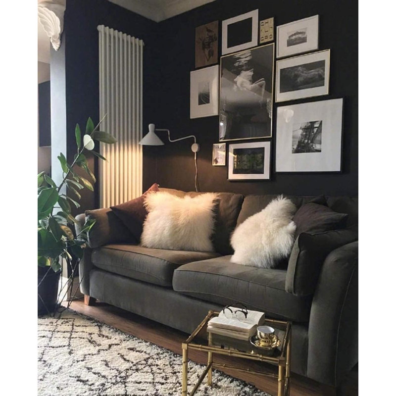 Papier peint papier peint texturé en soie amovible pour dessus de comptoir, Noir, noir, noir, noir, L 23,6 po x L 196,8 po