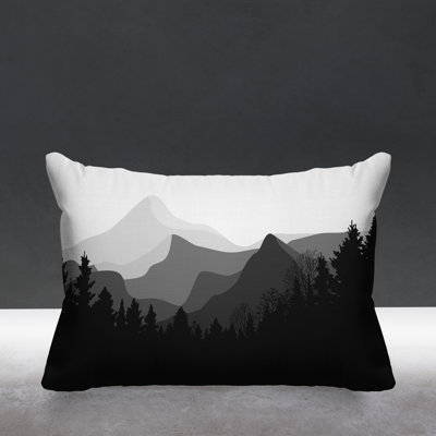 Outdoor Reversible Throw Pillow