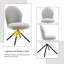 Ensemble de 2 chaises d'appoint Lawton Boucle