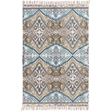 Cotton Ikat Indoor Rug